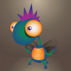 How to Create a Cute little Monster in Illustrator