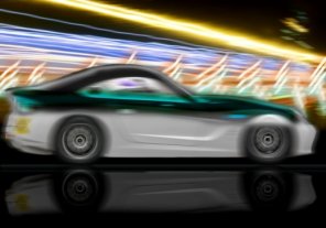 How to Create a Speed Lightning Car Photo in Photoshop