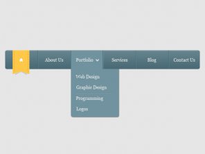 How to Create a Clean Navigation Menu in Photoshop