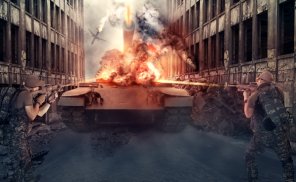 Photo Manipulate a Dramatic Battle Scene in Photoshop