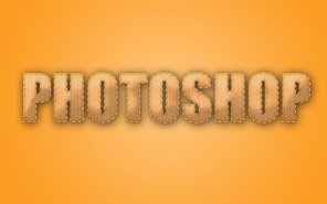 How to Create a Stuffed Text Effect: Photoshop CS5 Tutorial