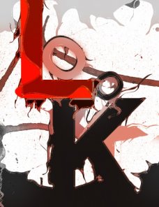 Design a freestyle text effect with pen tool and liquify filter in photoshop