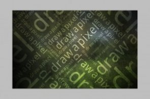 Photoshop tutorial grunge text background