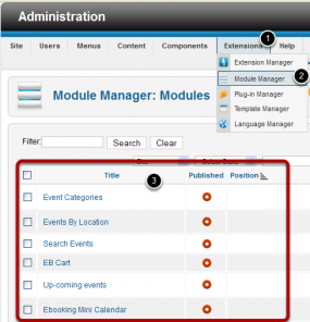 Event Booking and Registration in Joomla