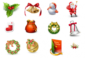50+ Christmas Icons and Templates