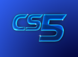 Blue Plastic Text Effect