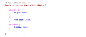 Responsive Design in 3 Steps