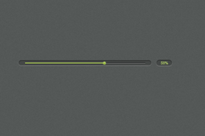 How to Create a Minimal Progress Bar UI Photoshop