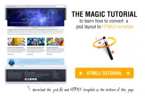 How To Slice The CleanPortfolio Psd Layout