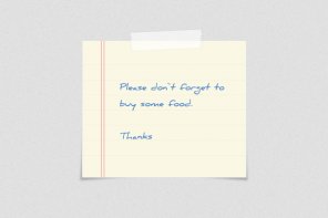 How to Create a Paper Sticky Note in Photoshop