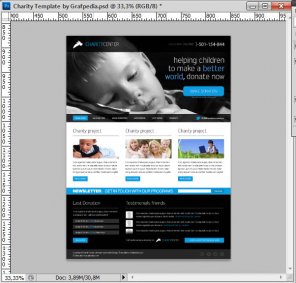 How To Design A Charity Web Layout