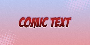 Comic Text Effect