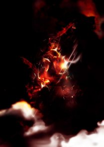 Design an Interesting Fire Text Effect with Particles in Photoshop