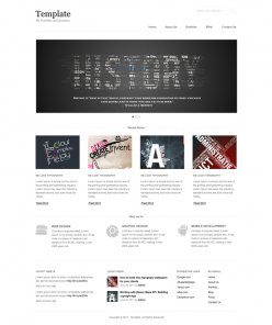 Design a Clean and Minimal Portfolio/Business Website Template in Photoshop