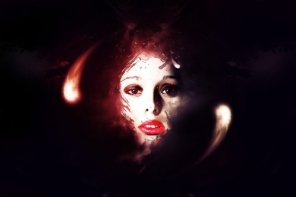 Simple Facial Manipulation with Layer Mask and Custom Brushes in Photoshop