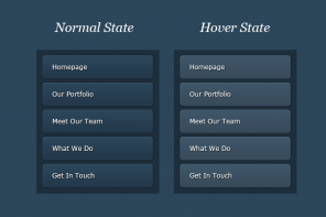 Designing and Coding Your First Navigation (PSDtoHTML)