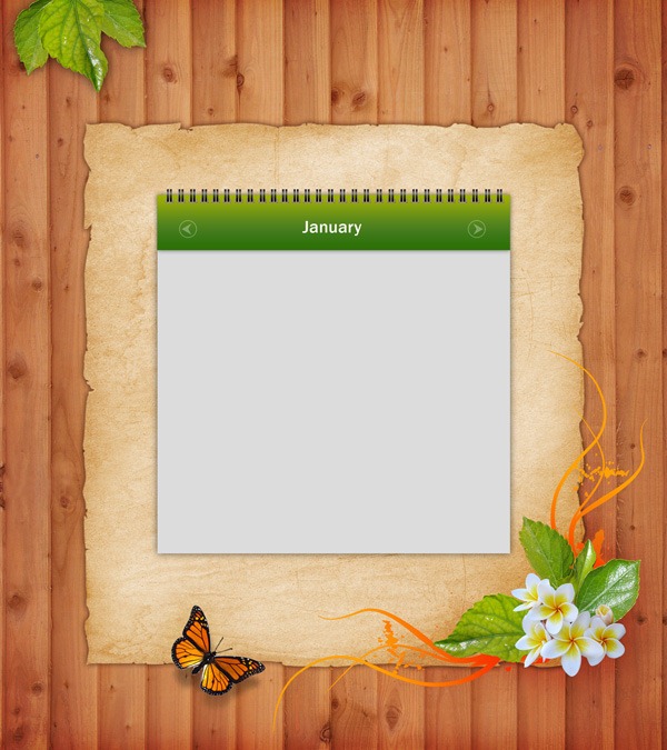 Tutorial -  Design Awesome 2012 Calendar in Photoshop 28