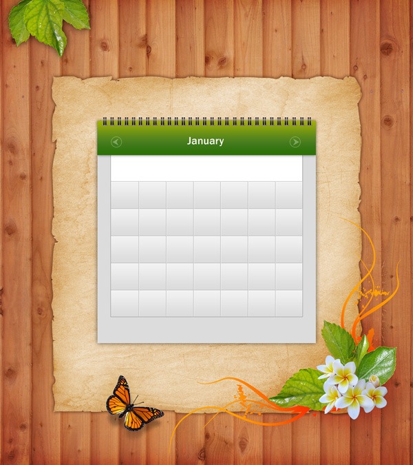 Tutorial -  Design Awesome 2012 Calendar in Photoshop 35