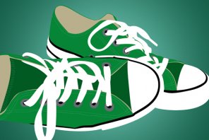 How to Vectorize a Pair of Sneakers in Photoshop