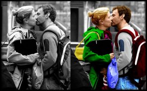 Working with Photoshop's Blending Modes to Color a Black and White Photo