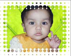 Pretty Photo Border by Using Color Halftone Filter in Photoshop