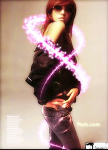 Light Effect On a Model