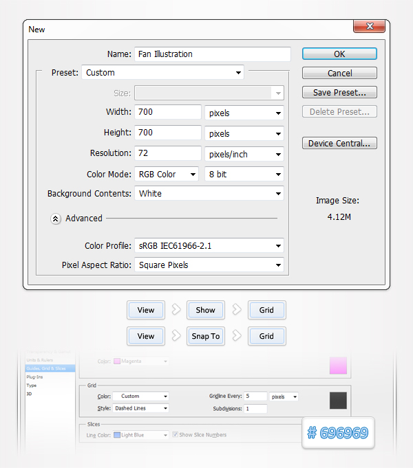 How to Create a Fan Illustration from Scratching Using Photoshop 2