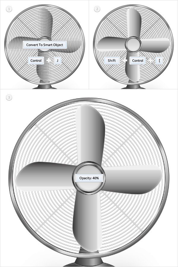 How to Create a Fan Illustration from Scratching Using Photoshop 79