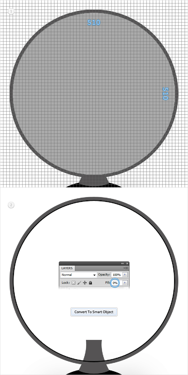 How to Create a Fan Illustration from Scratching Using Photoshop 7