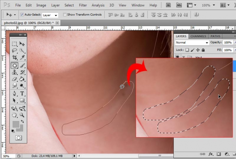 Photoshop Skin Retouching 5