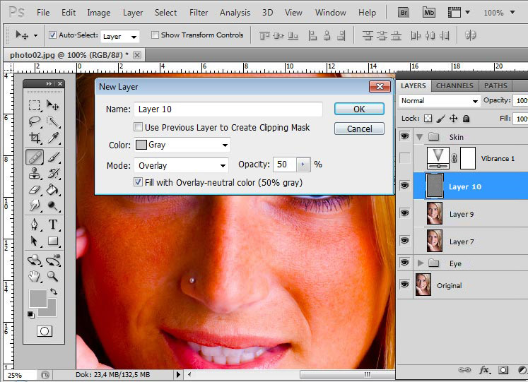 Photoshop Skin Retouching 7