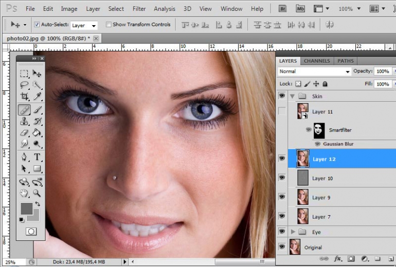 Photoshop Skin Retouching 14