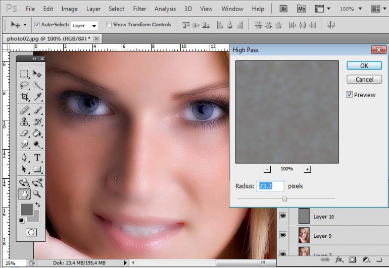 Photoshop Skin Retouching 17