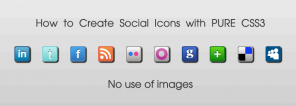 How to Create Social Media Icons with CSS3