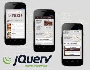 jQuery Mobile Tutorial: Creating a Restaurant Picker Web App