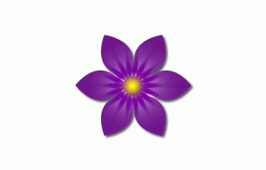 Flowers using Adobe Fireworks