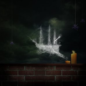 Photo Manipulate an Eerie Smoke Ship Composition