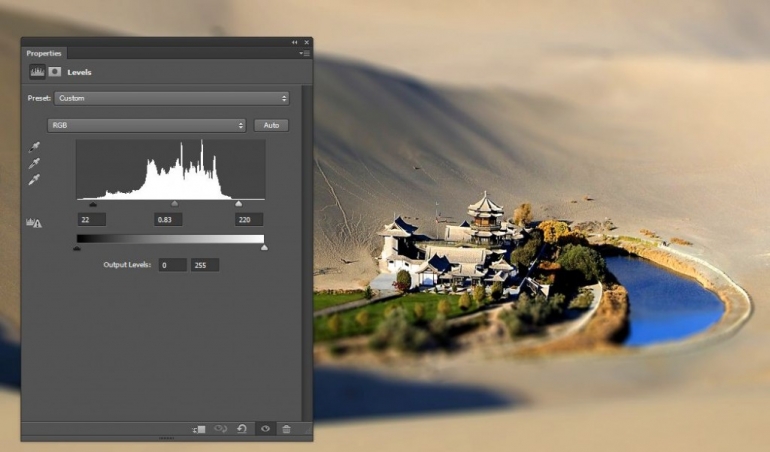 Photoshop CS6 Tutorials: Create Tilt-shift photography 4