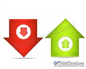 How to Create Download and Upload Icon in Photoshop