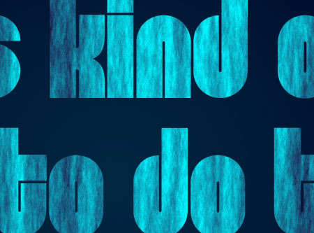 Simple Abstract Text Effect step 2