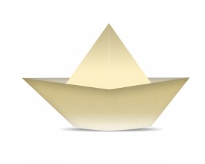 How To Make Simple Paper Boat Vector in Photoshop
