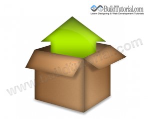 How to Create Upload Icon in Photoshop