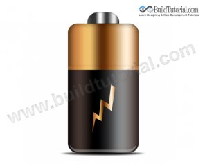 How to Create Battery Icon in Photoshop