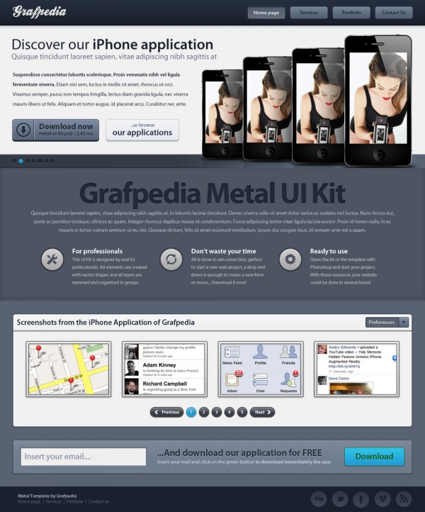 How to design the Metal Template using Photoshop CS5 1