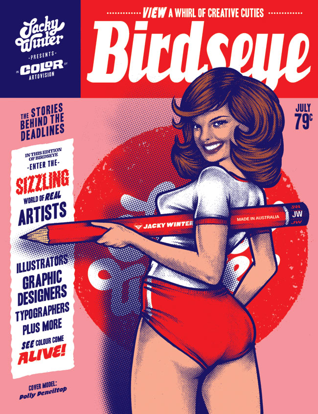 50 Mind-Blowing Artworks Where PinUp Art Meets Typography 9