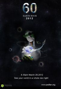 Photo Manipulate an Eye Catching Poster Design for Earth Hour