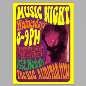 Photoshop Design Tutorial: 60's Retro Poster Style