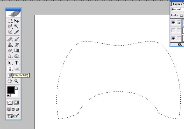 Learn How to Make Game Pad Icon in Photoshop 3