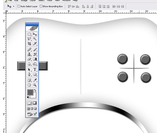 Learn How to Make Game Pad Icon in Photoshop 11