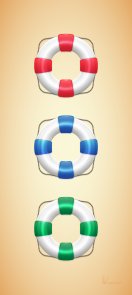 Create a Detailed Lifebuoy Illustration